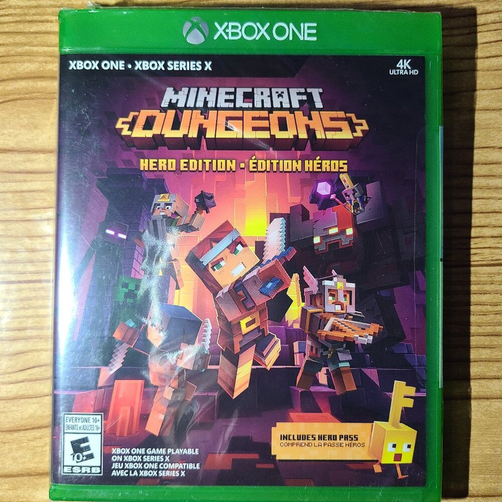 Minecraft Dungeons XBOX ONE Game (NEW)